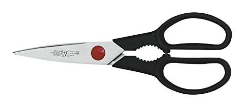 ZWILLING Twin L Premium Heavy Duty Ultra Sharp Stainless Steel Multi-Function Kitchen Shear, Detachable, Kitchen Scissors for Chicken Fish Meat Vegetables 21 x 5 x 5 cm