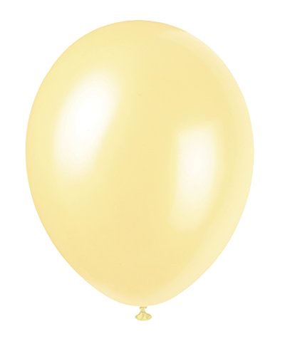 12" Latex Pearlized Pastel Balloons, Assorted 50ct