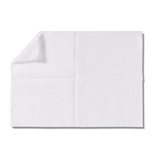 "Medline Ultrasoft Disposable Dry Cleansing Cloths, 10"" x 13"". Case of 1000 Wipes.", white