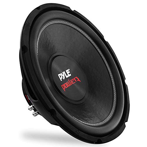 10" Car Audio Speaker Subwoofer - 1000 Watt High Power Bass Surround Sound Stereo Subwoofer Speaker System - Non Press Paper Cone, 90 DB, 4 Ohm, 50 Oz Magnet, 2 Inch 4 Layer Voice Coil - Pyle PLPW10D
