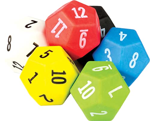 12-Sided Dice 6-Pack