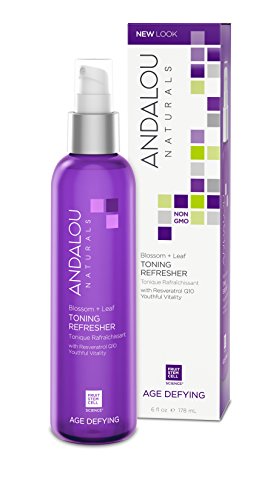  Andalou Naturals HS-9622 Blossom Plus Leaf Toning Refresher, 6 Ounce