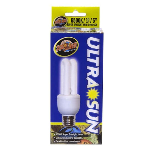 Zoo Med UltraSun Daylight Compact Fluorescent Bulb, 10-Watt