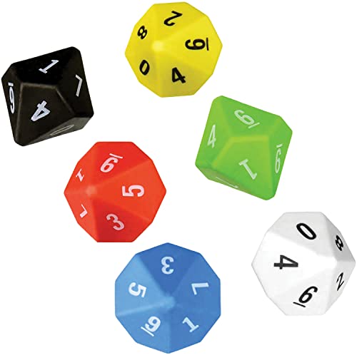 10-Sided Dice 6-Pack