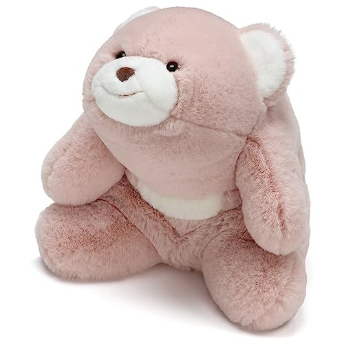 GUND Snuffles Teddy Bear Stuffed Animal Plush, Rose Pink, 10"